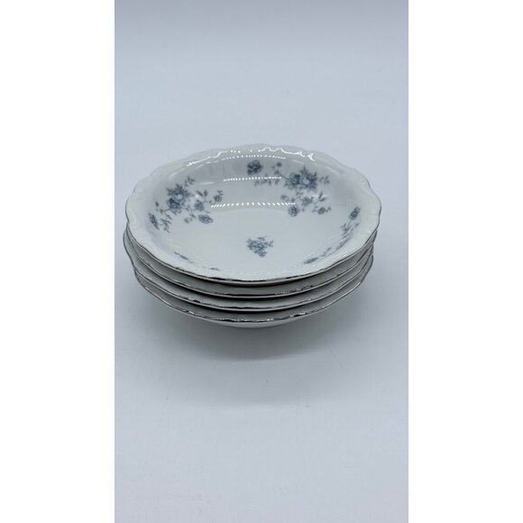4 Johann Haviland Blue Garland Dessert/Fruit Bowls Bavaria Germany 5.25" in dia. - Picture 5 of 8
